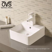 wholesale good quality new counter top mounted washroom basin